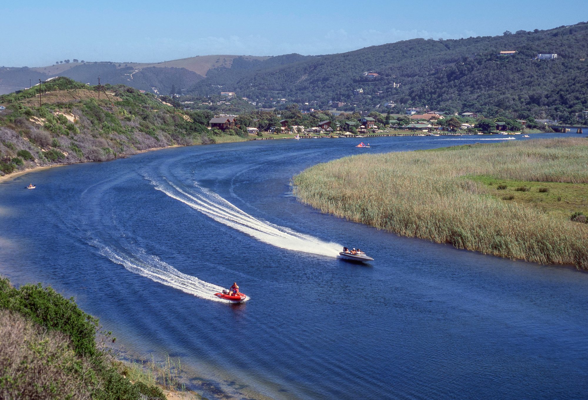 Touws River in het Wilderness National Park