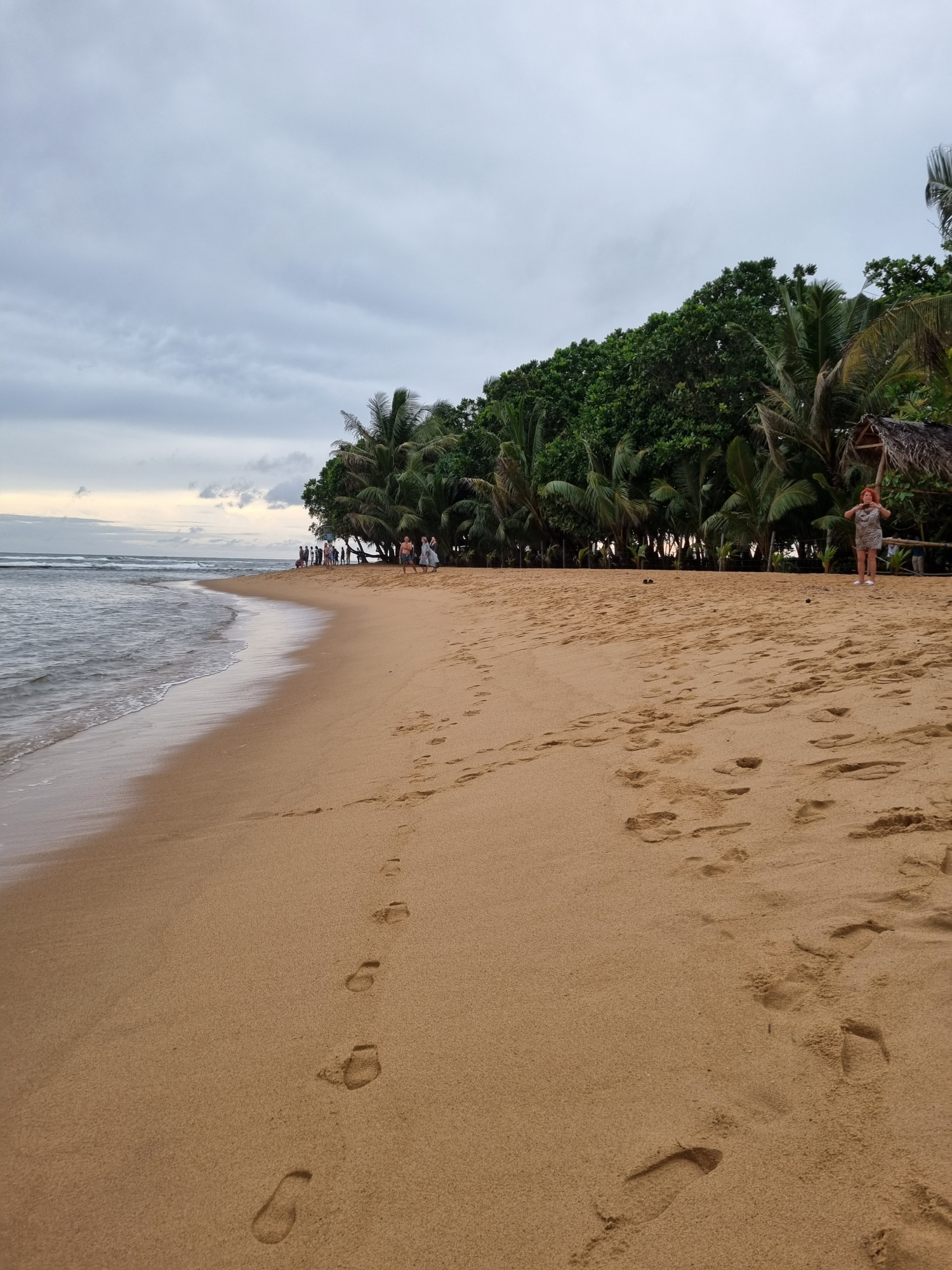 kustlijn van Sri Lanka