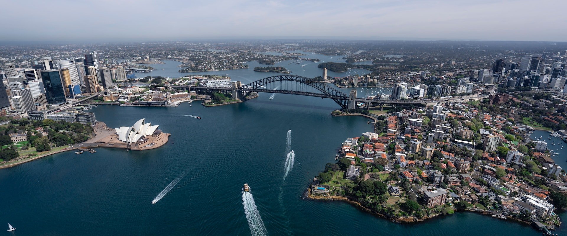 Sydney vanuit de lucht