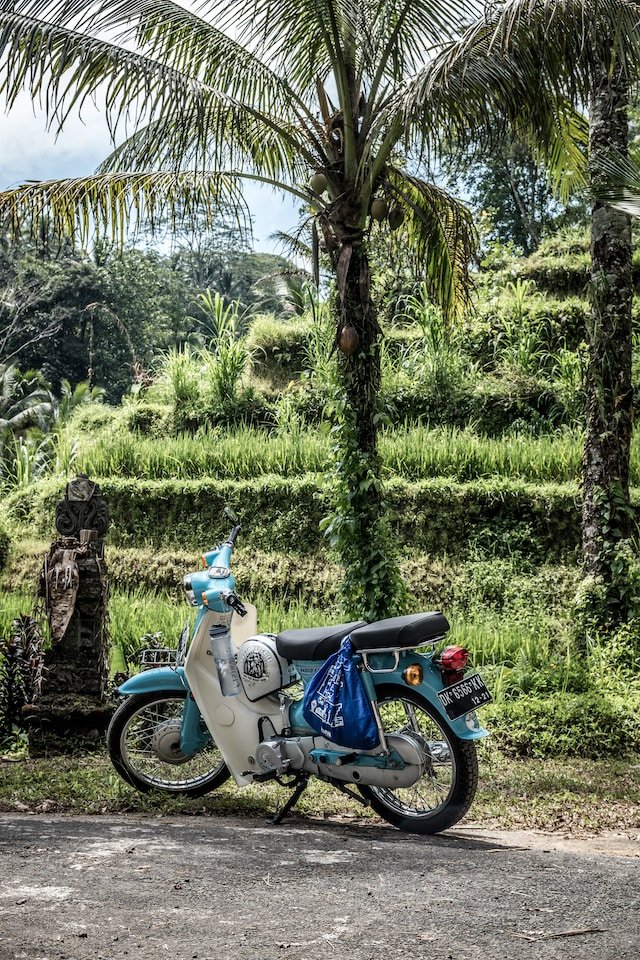 Scooter in Bali