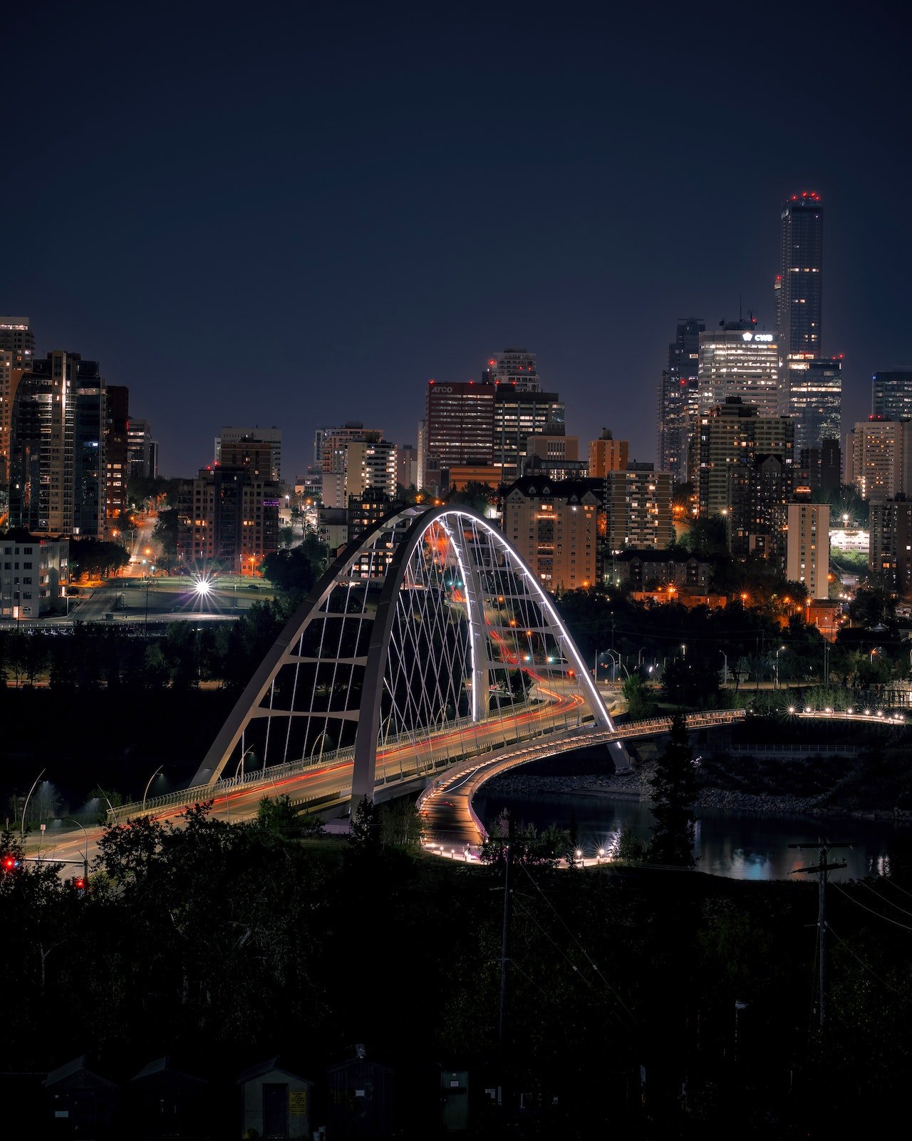 Waterdale Bridge in Edmonton