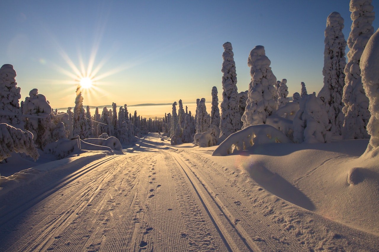 Lapland in de winter