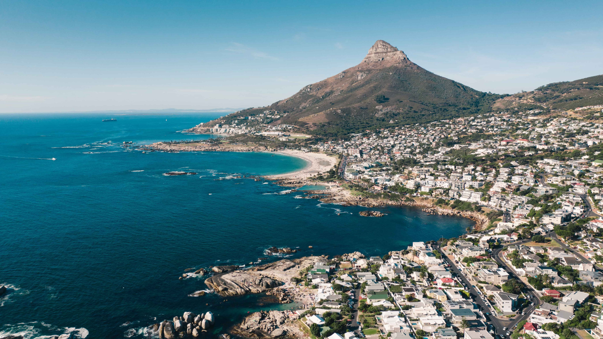tafelberg zuid-afrika zee land