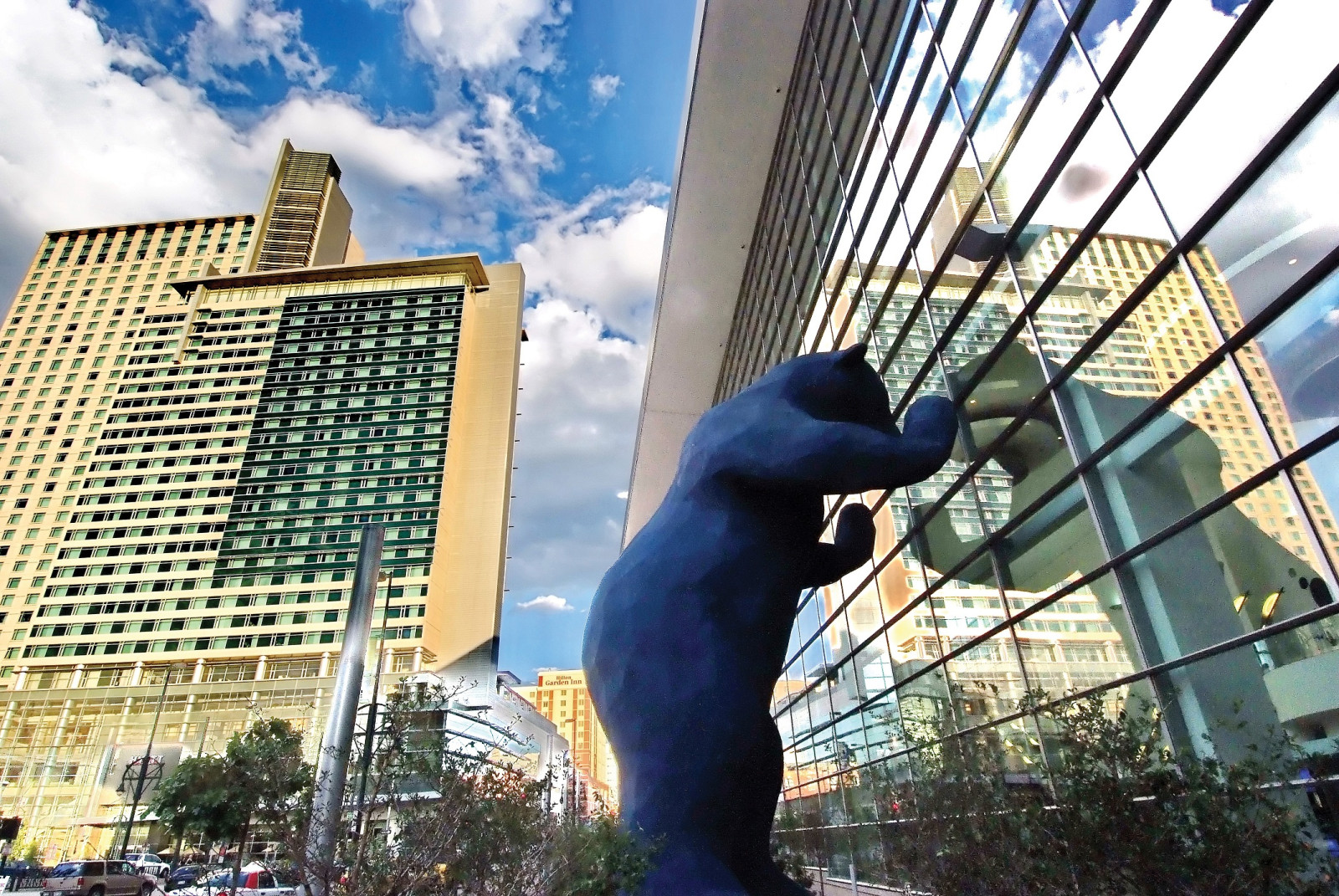 USA Denver big blue bear