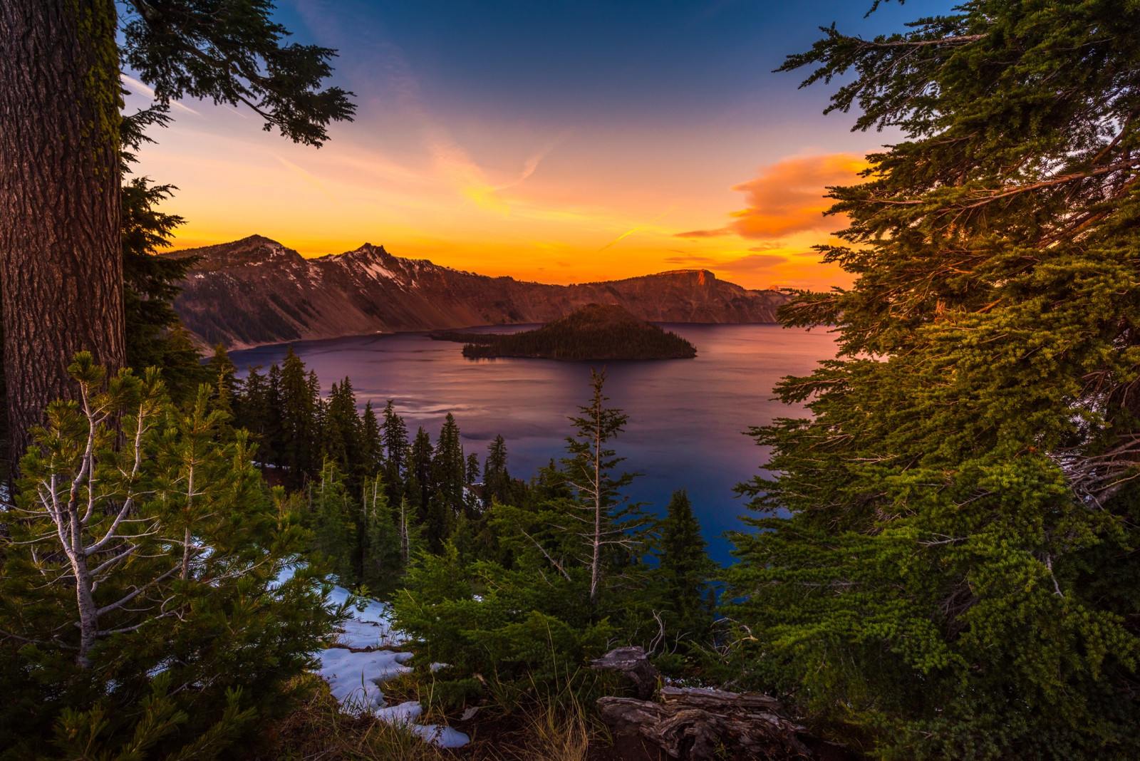 USA Oregon Crater Lake National Park