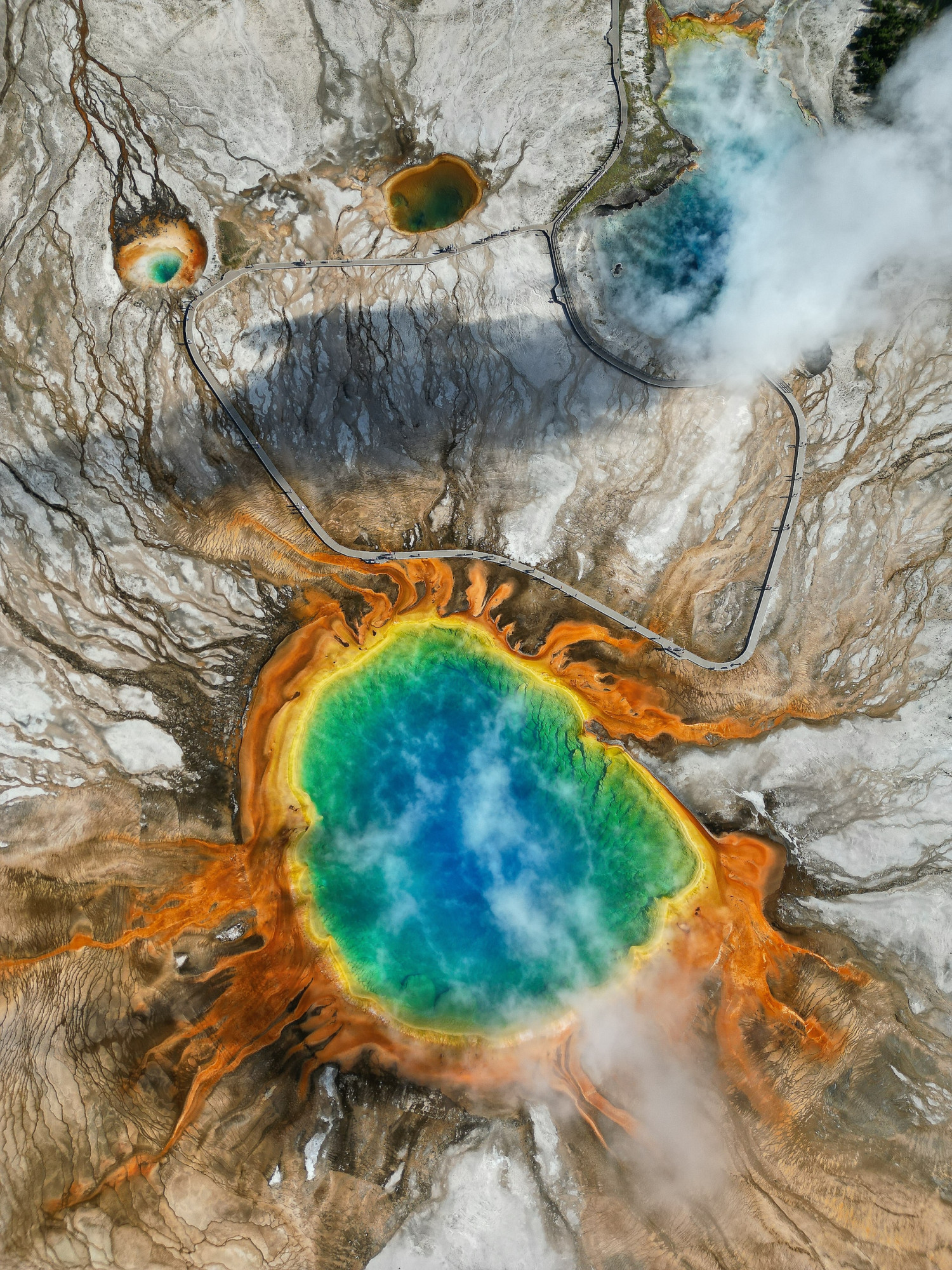 Grand Prismatic Spring, Alta, United States