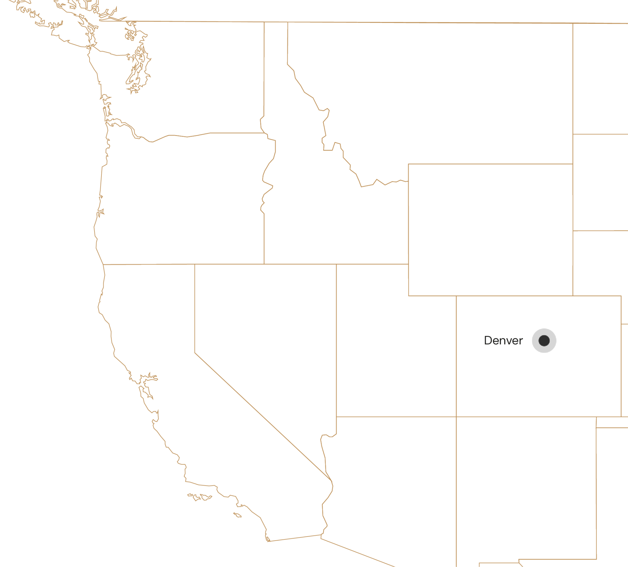 Route Camperreis vanuit Denver