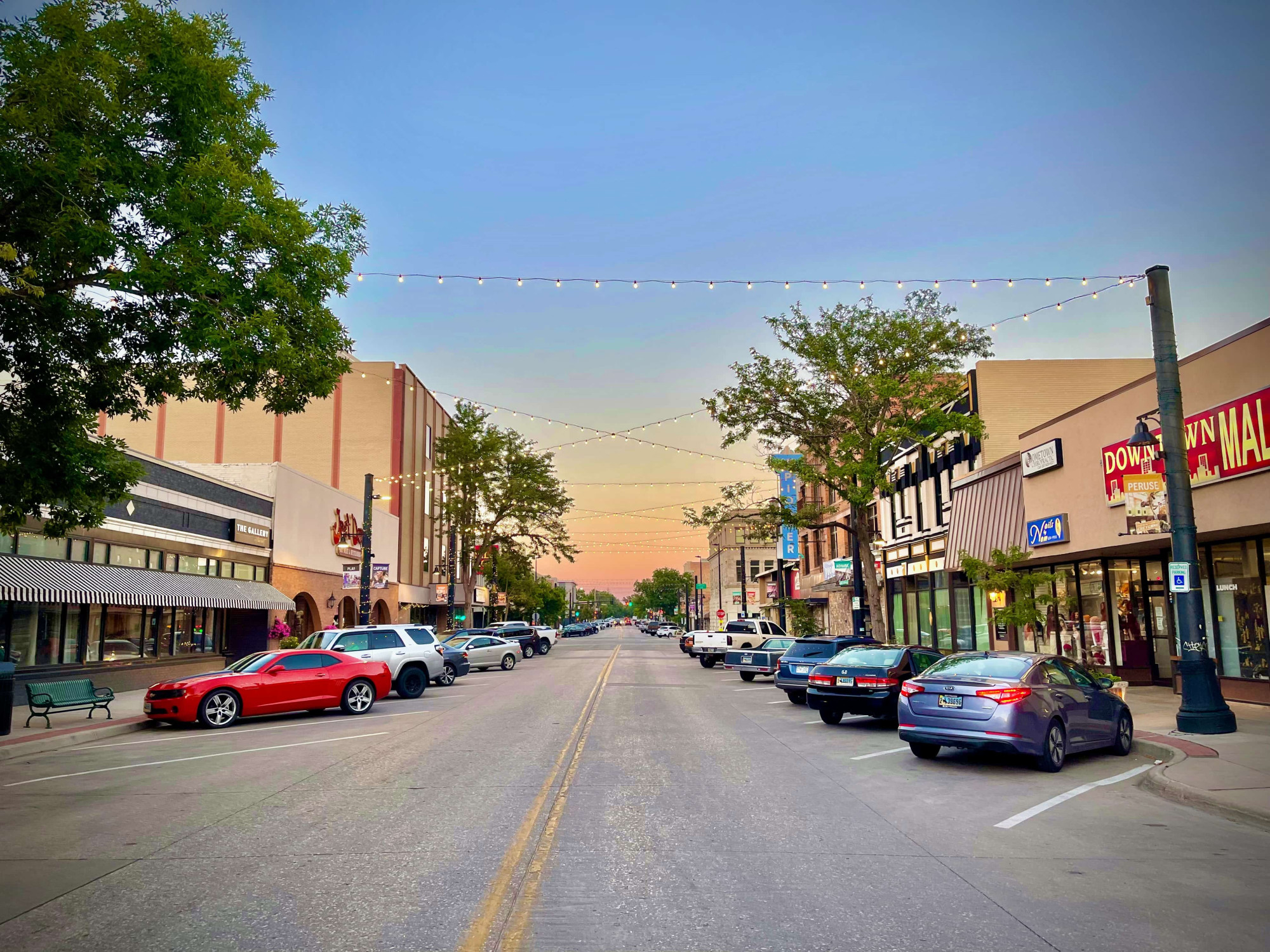 amerika wyoming straat