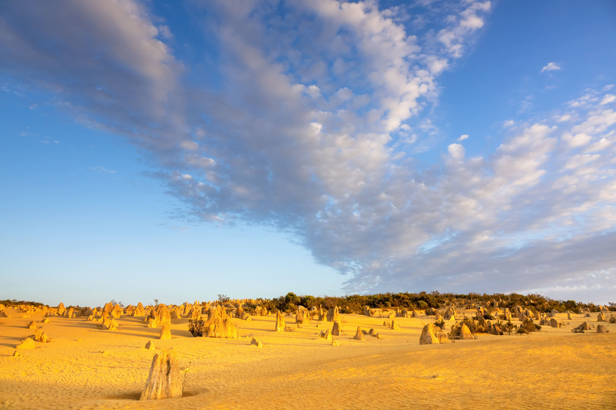 australië pinnacles droogte rotsen