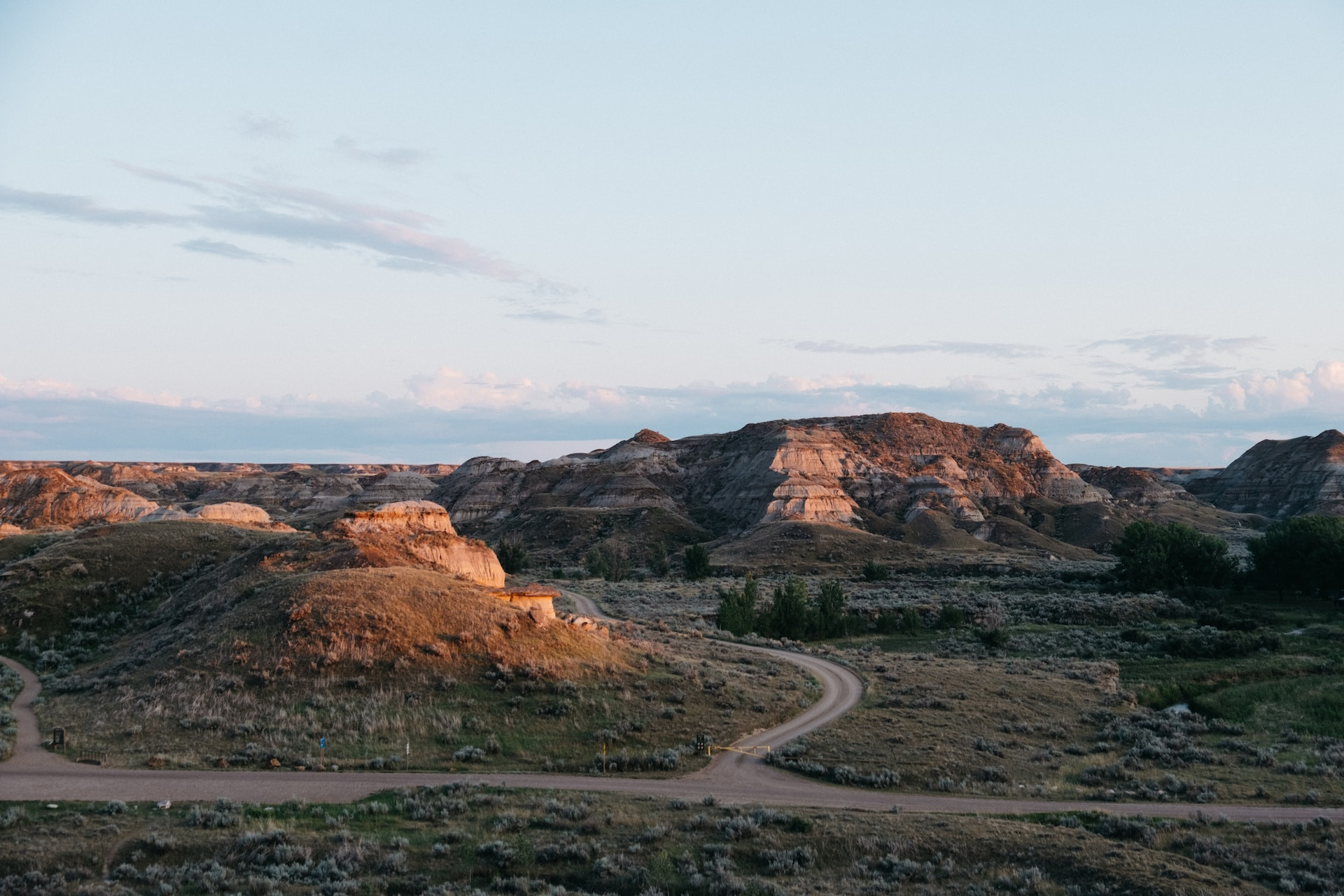 Badlands - Dinosaur Provincial Park Alberta Canada