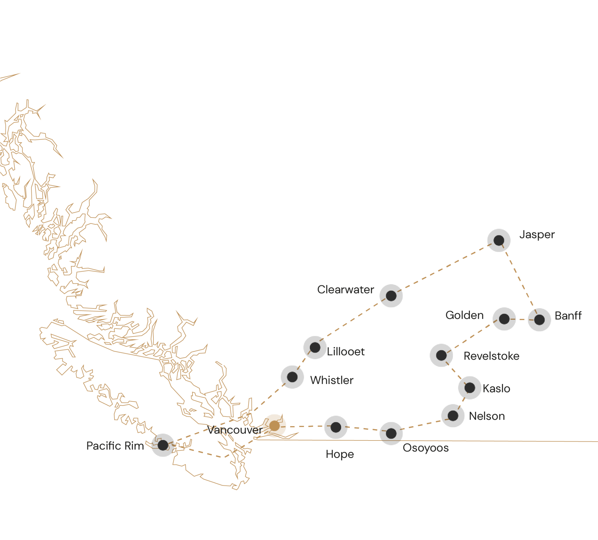 Kaartje Camperrondreis Western Canada camper tour