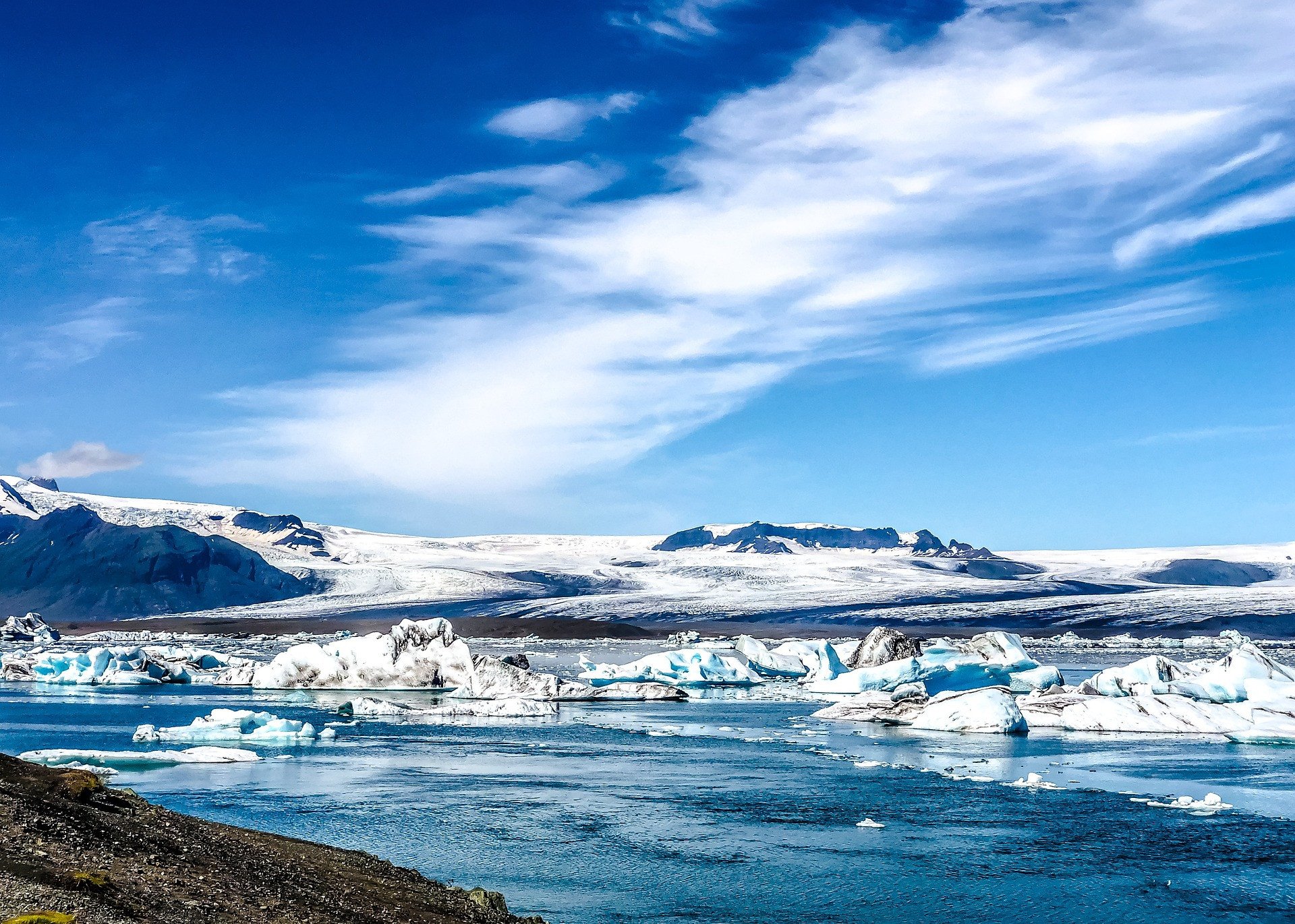 jokulsarlon glacial lagoon ijsland