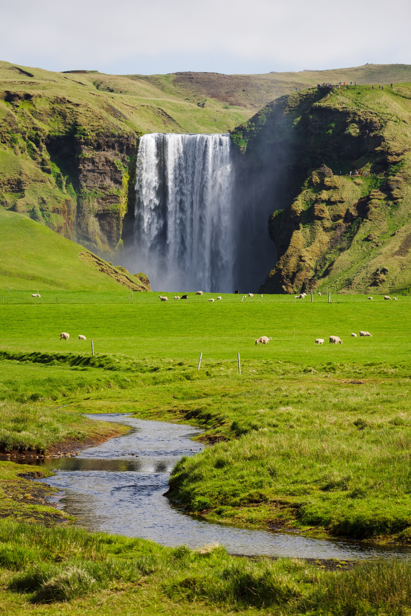 IJsland Skogafoss waterval