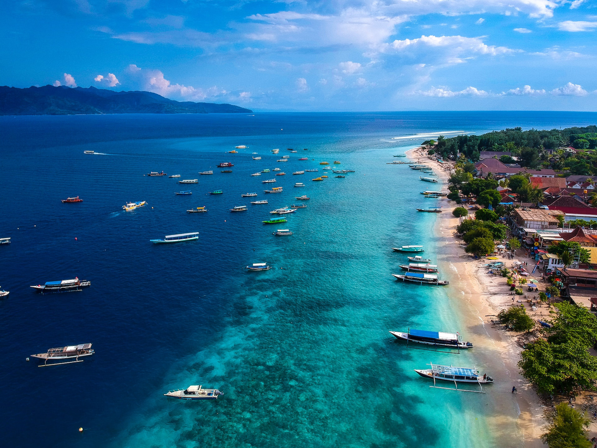Gili Trawangan Noord Lombok Indonesië
