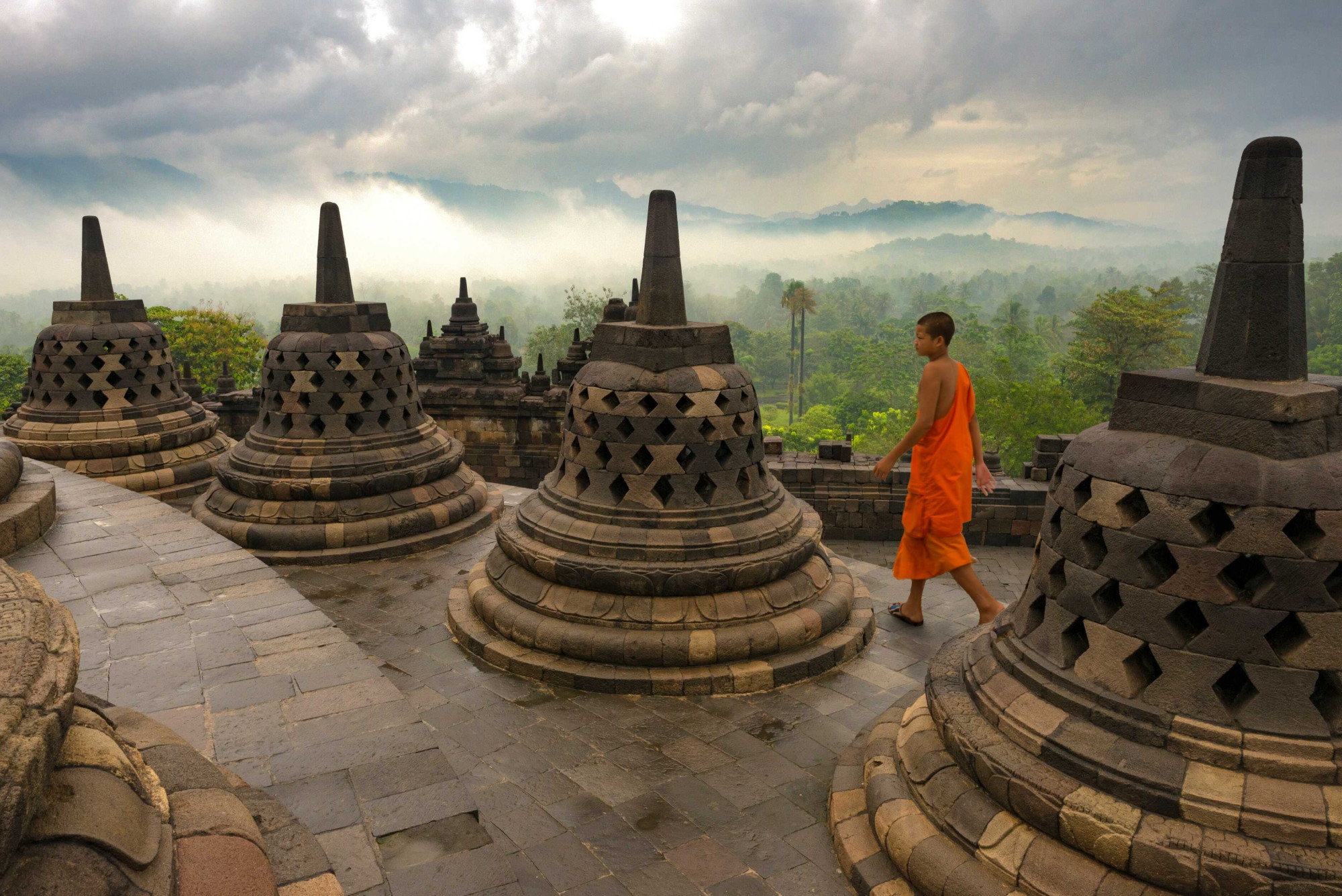 Java Centraal Indonesië Borobodur