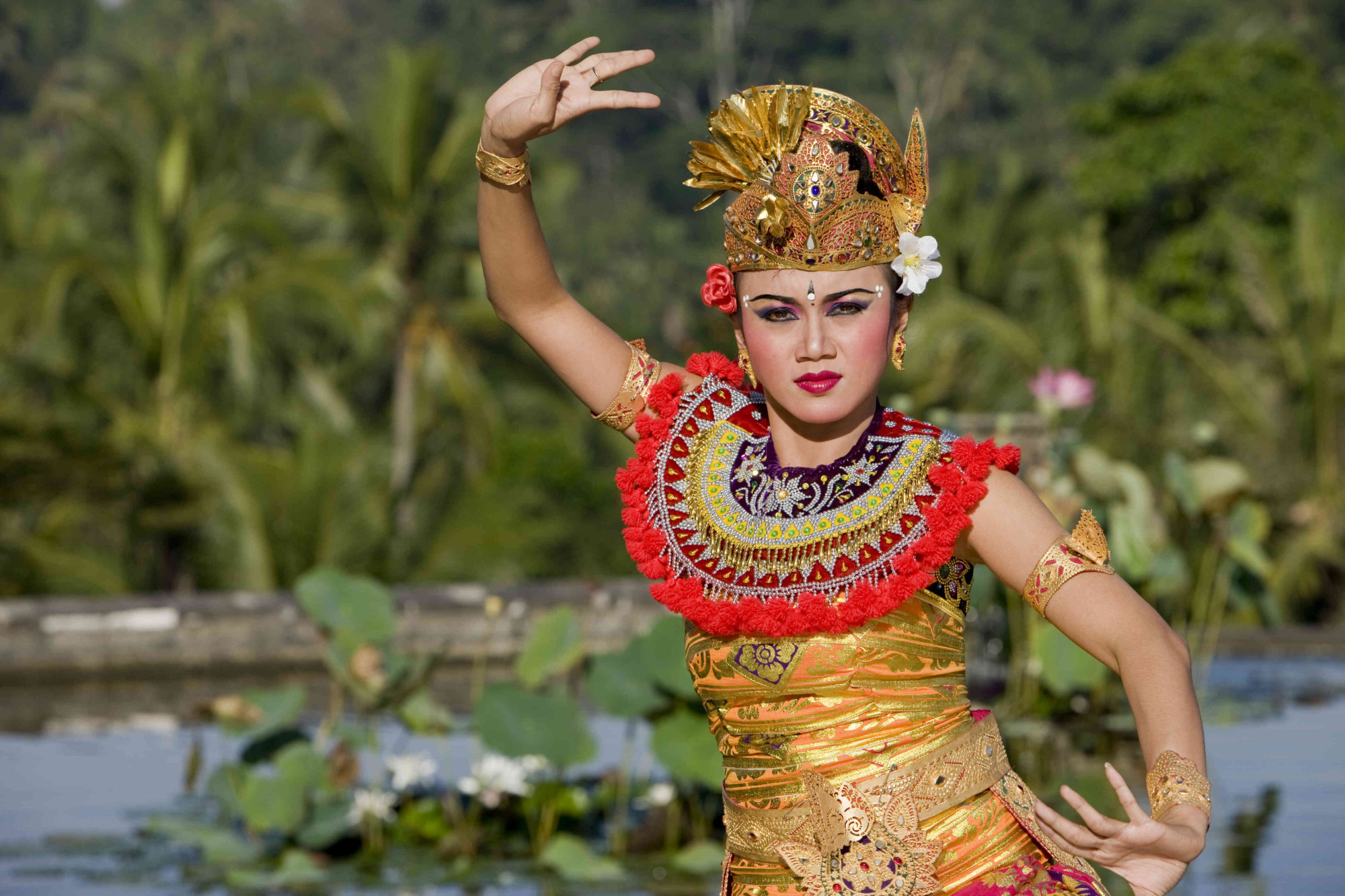 Klassiek java en bali danseres cultuur