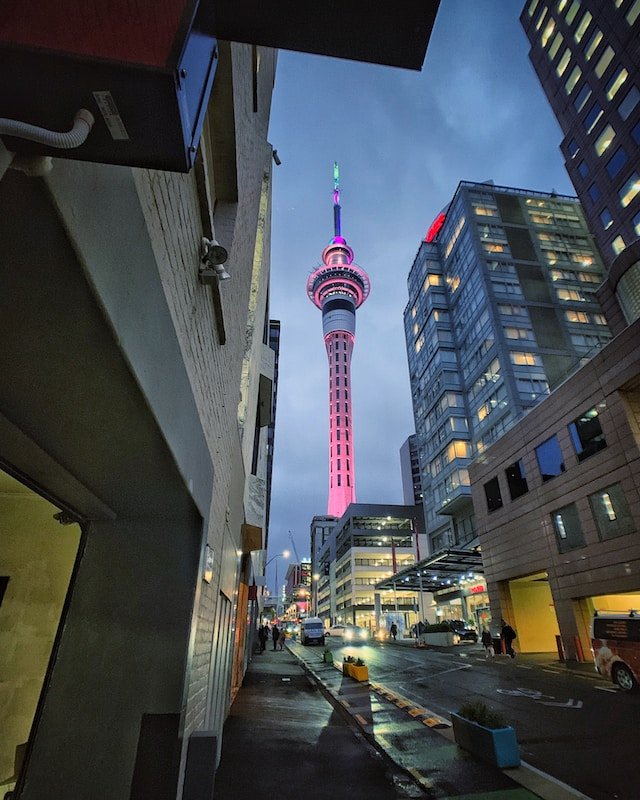 Nieuw Zeeland Auckland Sky tower