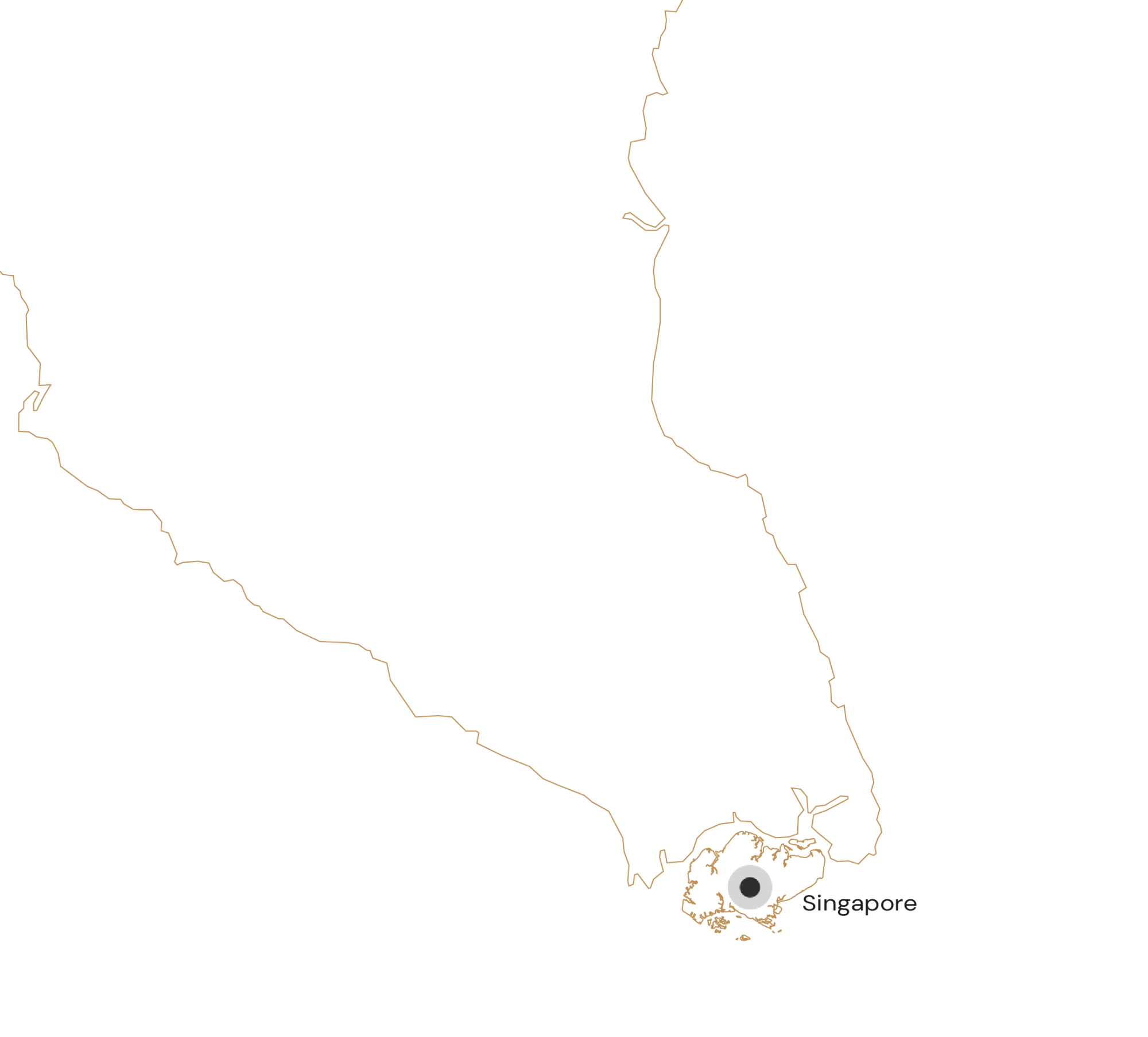 Route stedenreis Singapore
