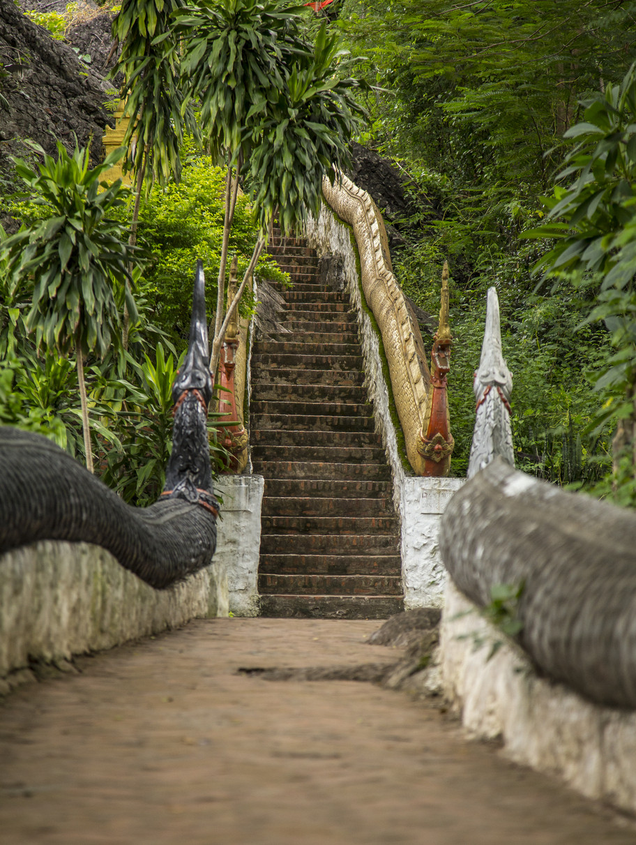 Laos Luang Prabang Phousi Hill