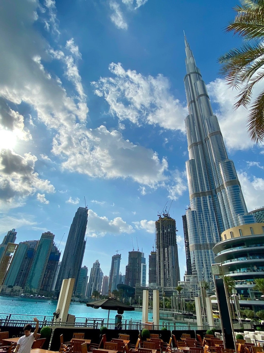 dubai stad hoge gebouwen