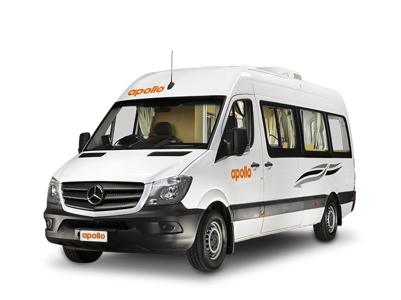 Buitenkan van Apollo NZ Euro Tourer 2 Berth camper