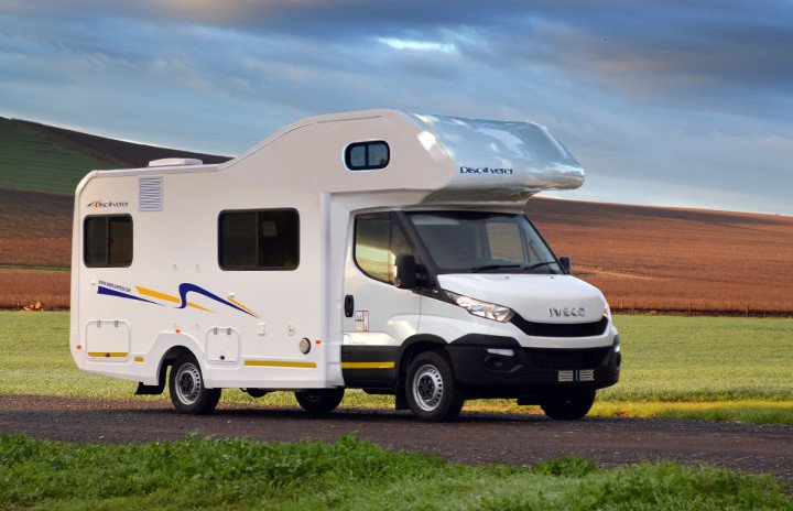 Bobo ZA Discoverer 6 camper in landschap