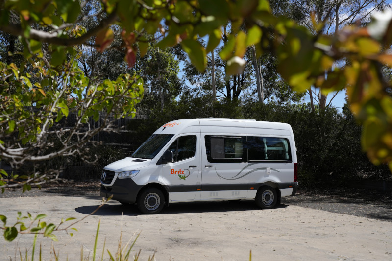 Britz AU HiTop op parkeerplaats