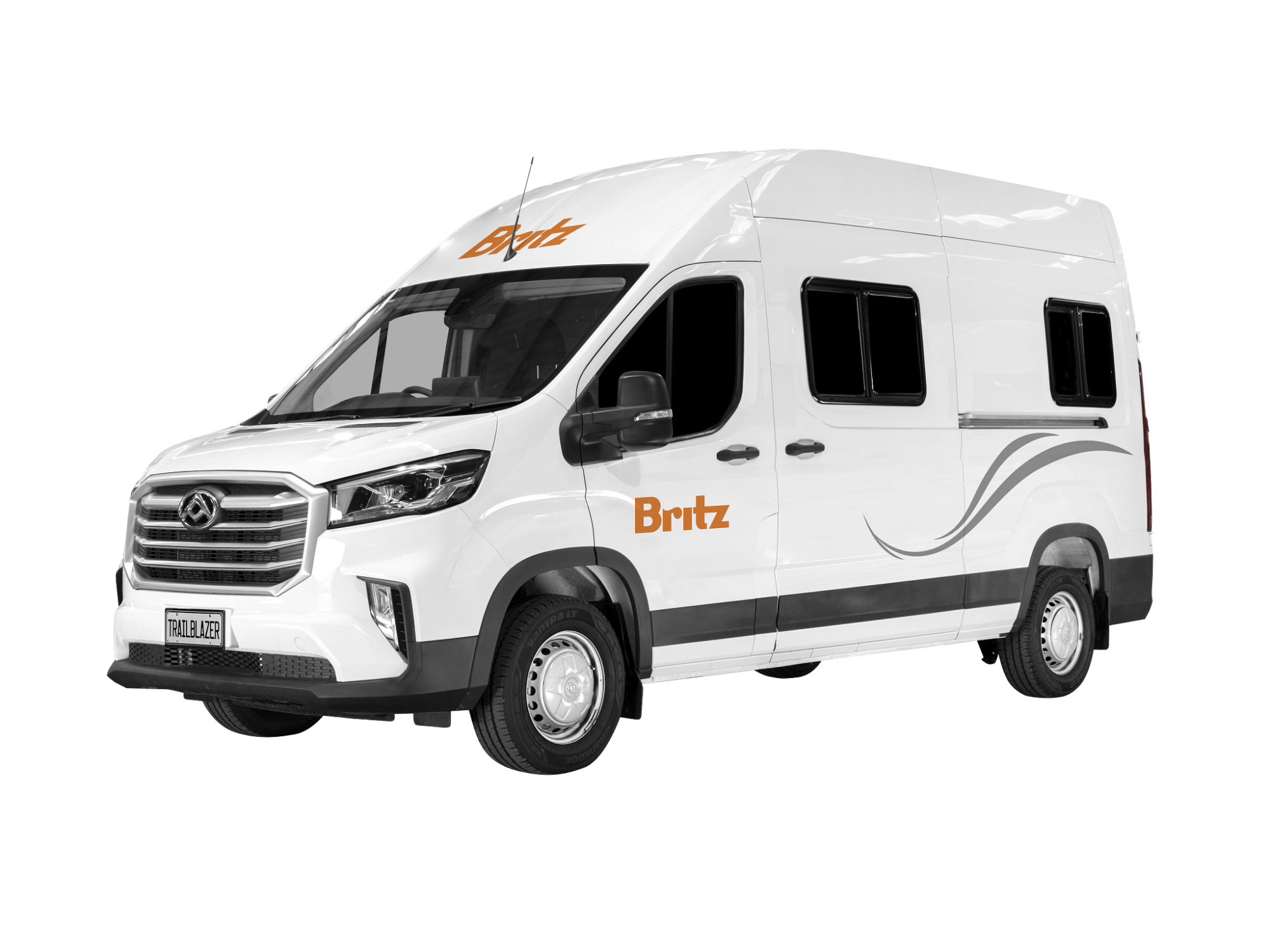 Buitenkant van Britz AU Trailblazer