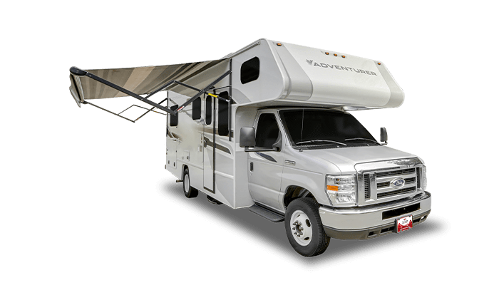 Fraserway c-large exterieur met luifel