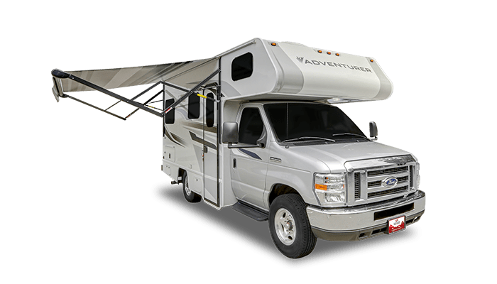 Fraserway c-small met luifel vrijstaand