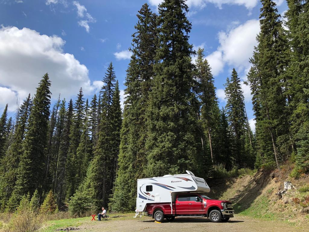 Fraserway CAN TC-B in een bos