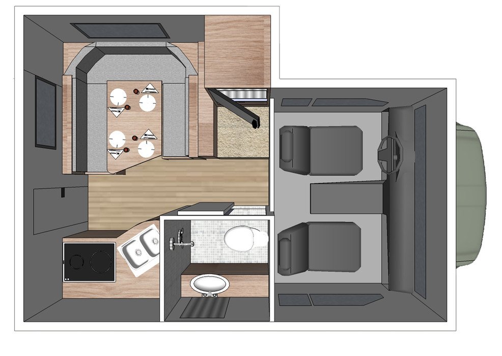 fraserway tc-b plattegrond dag