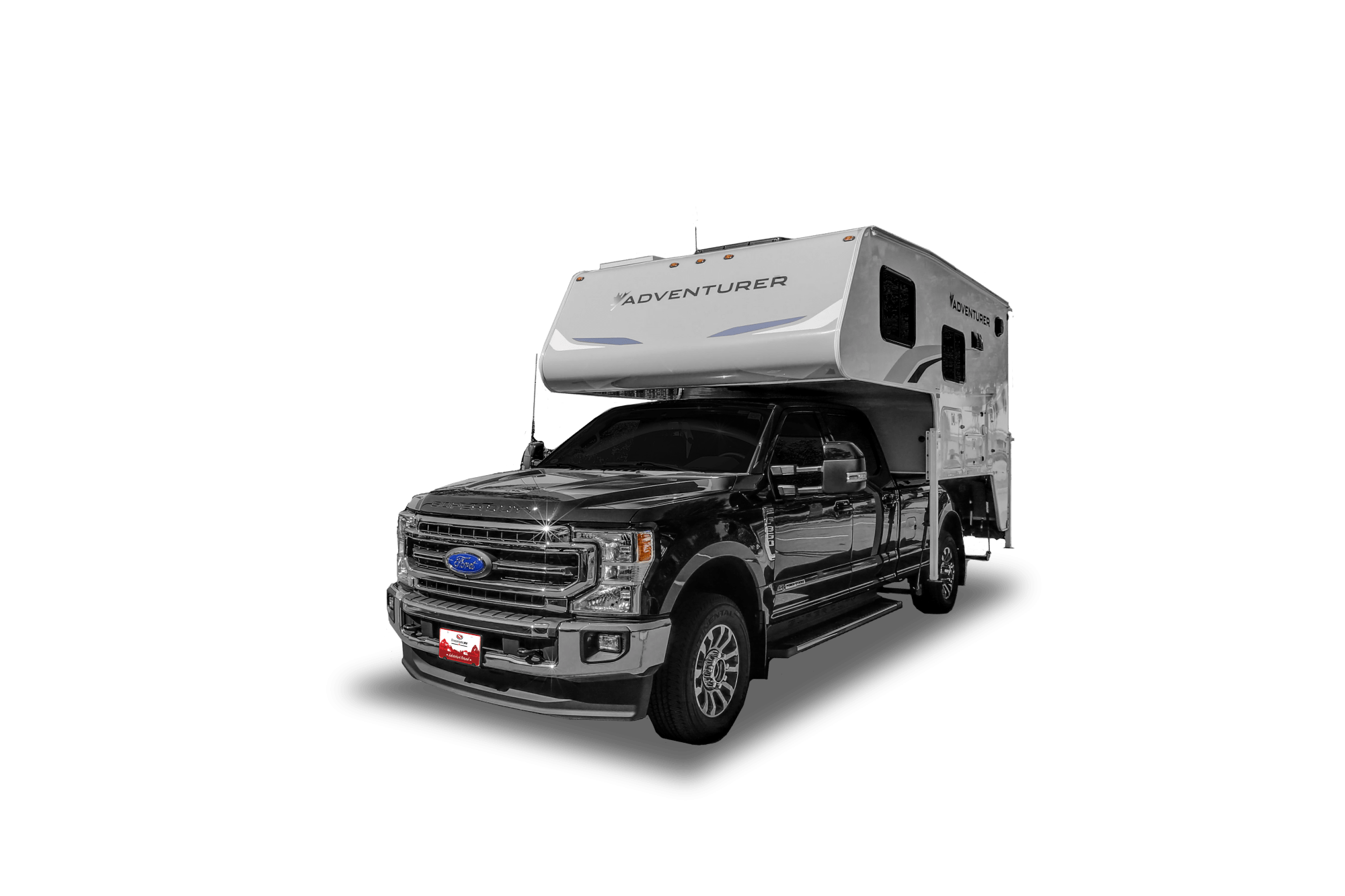 Fraserway CAN Truck Camper vrijstaand rechts