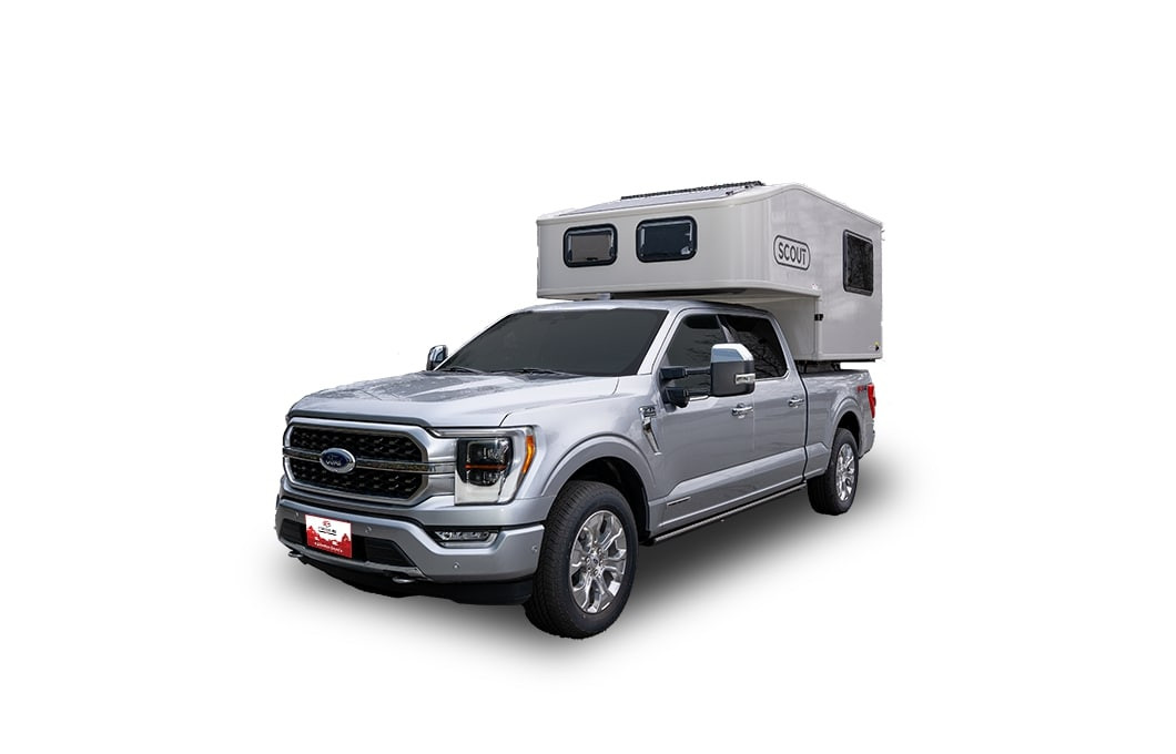 Fraserway Canada Truck Camper Scout linkerzijde