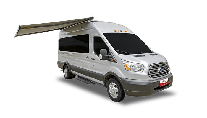 fraserway van conversion vrijstaand luifel