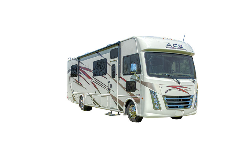 Camper Road Bear Class A slide-out 30-32 ft (type U) exterieur