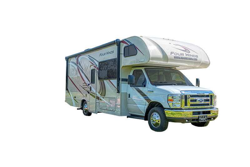 Camper Road Bear USA Class C slide-out 26-28 ft (type P) exterieur