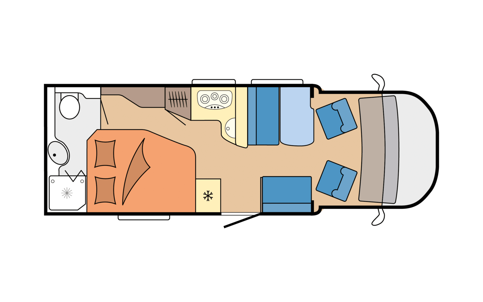 Touring Cars Hobby Small interieur